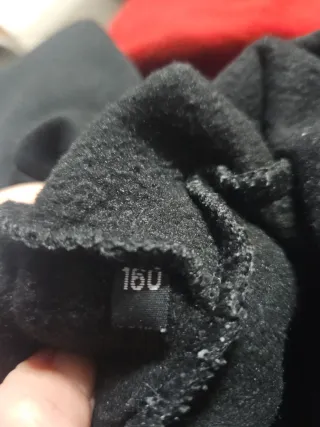 Sudadera Negra Messi 10 y pantalón talla 160 cm