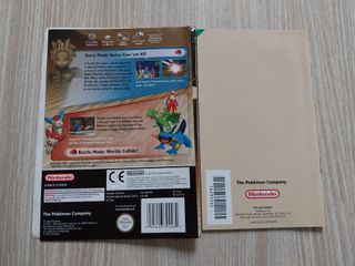 MANUAL + COPERTINE POKEMON COLOSSEUM GAMECUBE