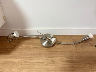 Lámpara 3 focos Ikea Leding