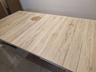 Mesa extensible comedor y 4 sillas