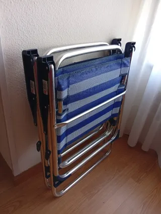 2 Sillas Playa Plegables Ligeras