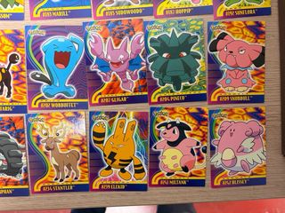 30 Carte Pokemon Topps Italiane