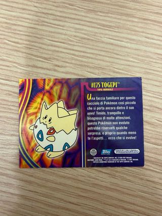 30 Carte Pokemon Topps Italiane