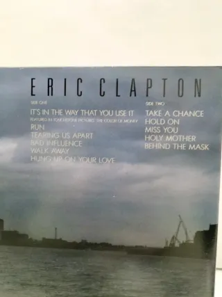 Eric Clapton - August (LP album 1986)