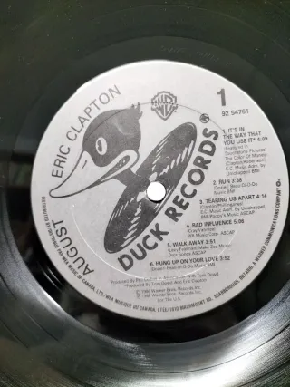 Eric Clapton - August (LP album 1986)