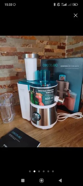 Licuadora Cecotec JuiceFresh 400W