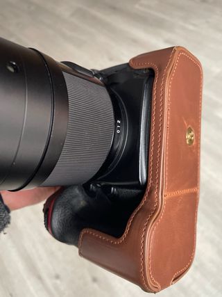 Fondello in pelle per Nikon D800