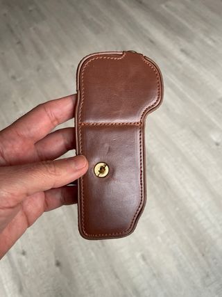 Fondello in pelle per Nikon D800