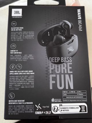 Auriculares JBL WAVE BEAM Negros