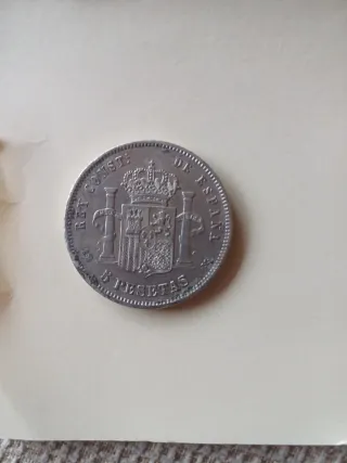 Duro Plata Alfonso XII 1878