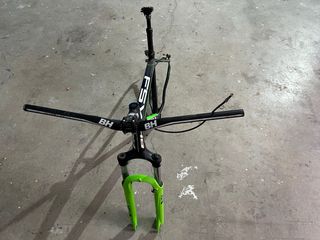 Cuadro Bicicleta MTB BH Negro/Verde