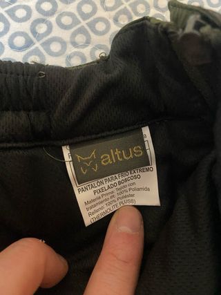 Pantalón Frío Extremo Altus Talla M