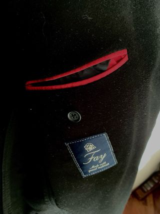 Fay Blazer Monopetto Nero