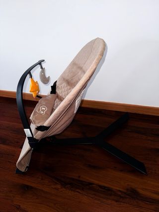 Hamaca mecedora Kinderkraft para bebé - Beige