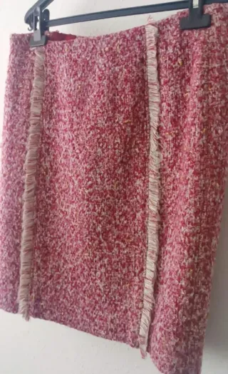 Traje de falda  As a Queen Tweed Rosa