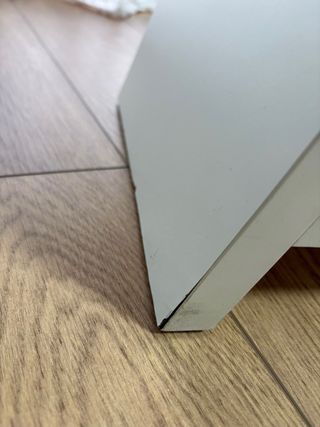 Estantería/Mesa Auxiliar Ikea blanca.