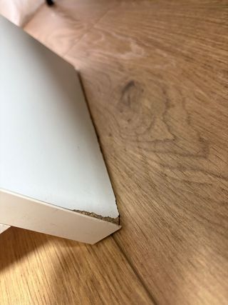 Estantería/Mesa Auxiliar Ikea blanca.