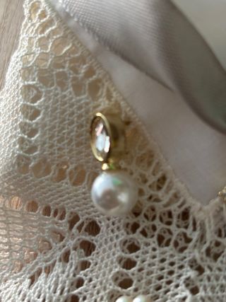 Aderezo fallera bebe o niña piedras blancas