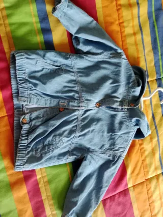 Cazadora vaquera denim bebé