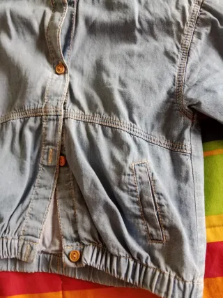 Cazadora vaquera denim bebé
