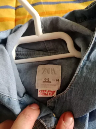 Cazadora vaquera denim bebé