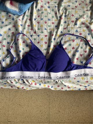 Sujetador Calvin Klein Azul