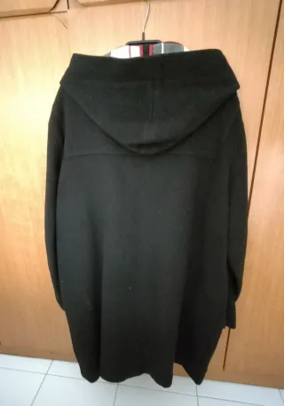 Chaquetón/Trenka Lana Vintage azul marino