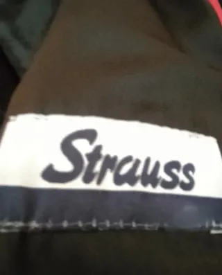 Chaquetón/Trenka Lana Vintage azul marino