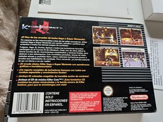 Killer Instinct A ESTRENAR super nintendo pal esp