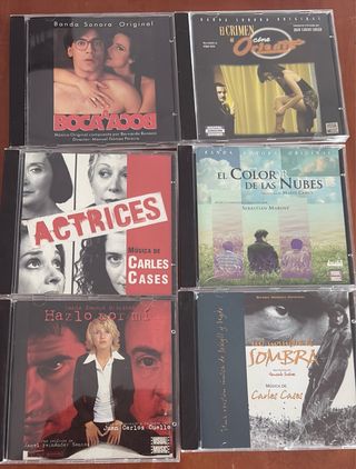 Lote 6 CDs Banda Sonora Original Películas bso