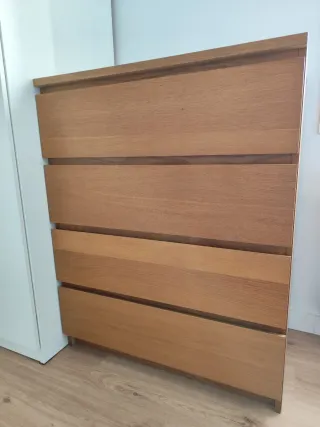 Cómoda MALM Ikea Madera