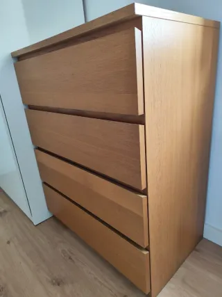 Cómoda MALM Ikea Madera