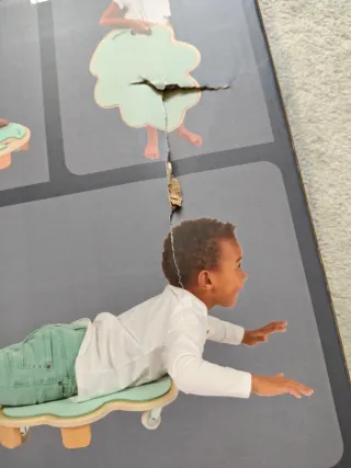 Janod Juego Habilidad Hoja con Ruedas +4