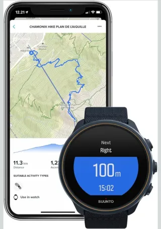 Reloj Suunto 9 Baró Granite Blue Titanium