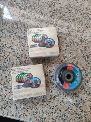 30 discos de corte Parkside 125mm, O individuales