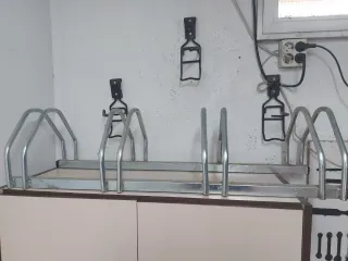 Soportes para guardar bicicletas