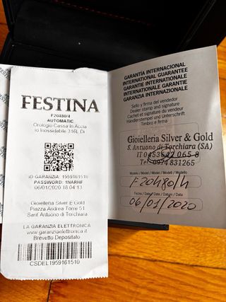 Festina Diver Automático F20480/4