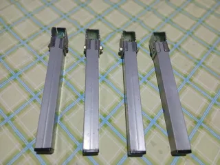 Patas somier plata 30x3x3 cm (4 unidades)