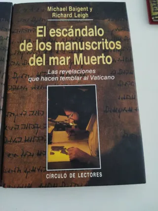Libros Polémica  Escandalo Manuscritos Mar Muerto