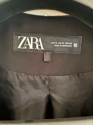 Chaqueta Zara Lentejuelas Plateadas