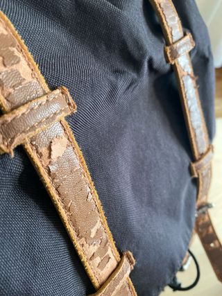 Mochila Herschel Negra y Marrón