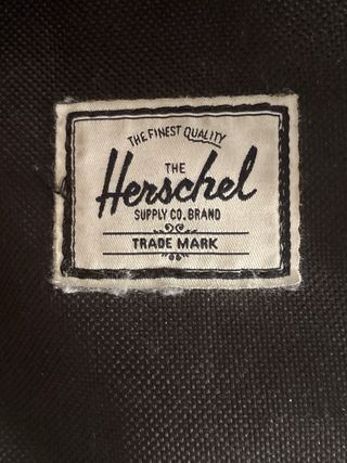 Mochila Herschel Negra y Marrón