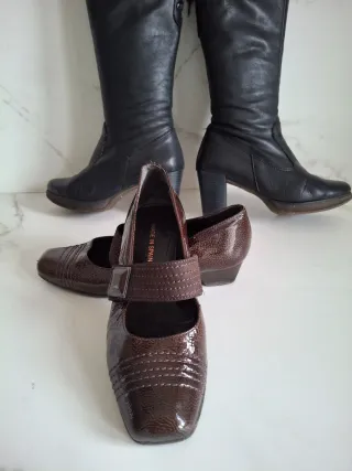 Botas y Zapatos de Piel Talla 36