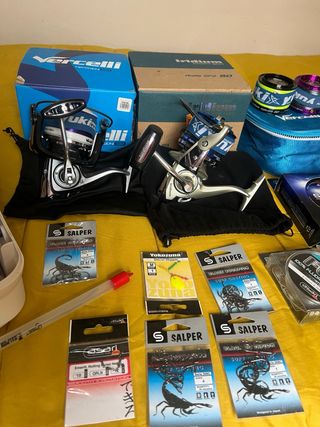 Kit de pesca completo surfcasting