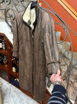 Cappotto montone shearling donna vintage