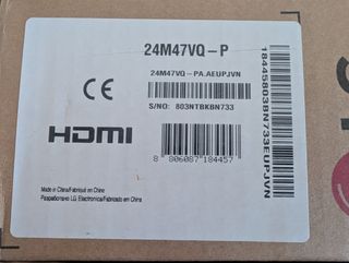 Monitor LG 24M47 24" FullHD