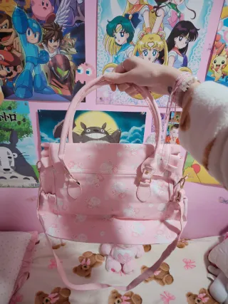 Bolso My Melody Sanrio estilo Liz Lisa