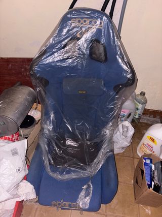 Backet Sparco Corsa Azul