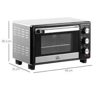 Horno Eléctrico Portátil 16L 1400W