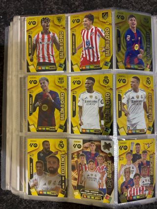 Archivador Panini Adrenalyn 2025-26 La Liga